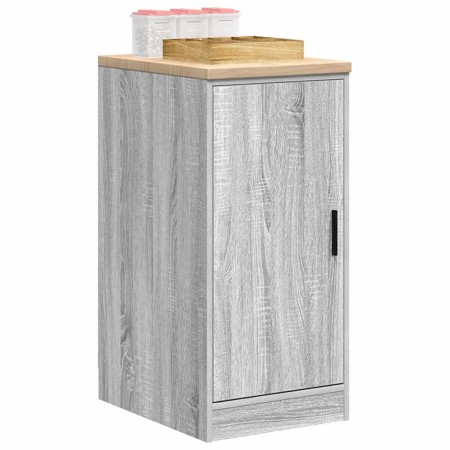 Armario de garaje de madera maciza pino gris Sonoma 40x51x85 cm by , Armarios industriales - Ref: Foro24-860567, Price: 61,54...