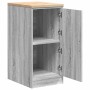 Armario de garaje de madera maciza pino gris Sonoma 40x51x85 cm by , Armarios industriales - Ref: Foro24-860567, Price: 61,54...