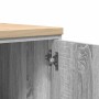 Armario de garaje de madera maciza pino gris Sonoma 40x51x85 cm by , Armarios industriales - Ref: Foro24-860567, Price: 61,54...