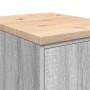 Armario de garaje de madera maciza pino gris Sonoma 40x51x85 cm by , Armarios industriales - Ref: Foro24-860567, Price: 61,54...