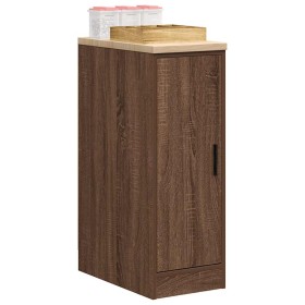 Armario de almacenamiento para garaje roble marrón 30x51x85 cm by , Armarios industriales - Ref: Foro24-860559, Price: 45,08 ...