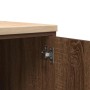 Armario de almacenamiento para garaje roble marrón 30x51x85 cm by , Armarios industriales - Ref: Foro24-860559, Price: 45,08 ...