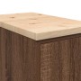 Armario de almacenamiento para garaje roble marrón 30x51x85 cm by , Armarios industriales - Ref: Foro24-860559, Price: 45,08 ...