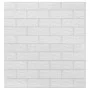 Selbstklebende Tapete 3D-Steine 20 Einheiten weiß von vidaXL, Bemaltes Papier - Ref: Foro24-150719, Preis: 73,89 €, Rabatt: %