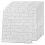 Selbstklebende Tapete 3D-Steine 20 Einheiten weiß von vidaXL, Bemaltes Papier - Ref: Foro24-150719, Preis: 73,89 €, Rabatt: %