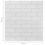 Self-adhesive wallpaper 3D bricks 20 units white by vidaXL, Painted paper - Ref: Foro24-150719, Price: 83,54 €, Discount: %