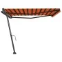 Orange und braune manuell einziehbare Fußmarkise 400x300 cm von vidaXL, Markisen - Ref: Foro24-3069740, Preis: 421,58 €, Raba...
