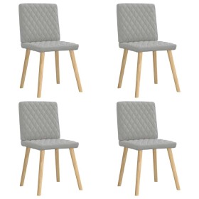 Sillas de comedor 4 uds tela gris nube von , Essstühle - Ref: Foro24-3315230, Preis: 199,30 €, Rabatt: %