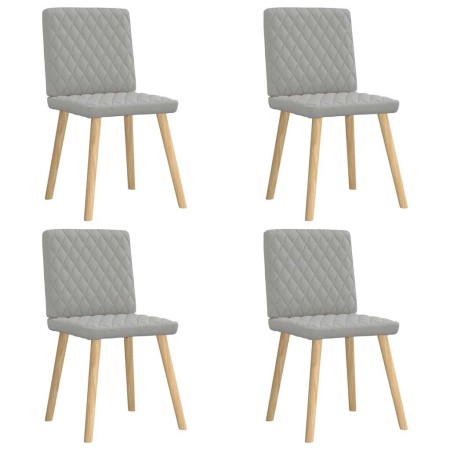 Sillas de comedor 4 uds tela gris nube by , dining chairs - Ref: Foro24-3315230, Price: 201,72 €, Discount: %