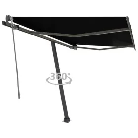 Anthrazitgraue automatische Standmarkise 300x250 cm von vidaXL, Markisen - Ref: Foro24-3069709, Preis: 421,87 €, Rabatt: %
