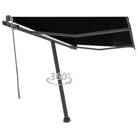 Toldo de pie automático gris antracita 300x250 cm de vidaXL, Toldos - Ref: Foro24-3069709, Precio: 453,34 €, Descuento: %