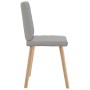 Sillas de comedor 4 uds tela gris nube by , dining chairs - Ref: Foro24-3315230, Price: 201,72 €, Discount: %