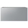 Jardinera de acero galvanizado plateado 62x30x29 cm von , Töpfe und Pflanzgefäße - Ref: Foro24-841594, Preis: 39,54 €, Rabatt: %