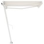 Cream automatic standing awning 300x250 cm by vidaXL, Awnings - Ref: Foro24-3069507, Price: 407,39 €, Discount: %
