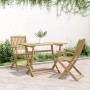 Mesa de jardín plegable madera maciza de acacia 110x55x75 cm by , Garden tables - Ref: Foro24-365736, Price: 88,31 €, Discoun...