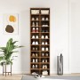Mueble zapatero de madera ingeniería 54x34x183cm