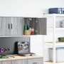 Armario de pared para garaje madera de ingeniería gris sonoma by , Armarios industriales - Ref: Foro24-860635, Price: 36,70 €...