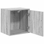 Armario de pared para garaje madera de ingeniería gris sonoma by , Armarios industriales - Ref: Foro24-860635, Price: 36,70 €...
