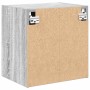 Armario de pared para garaje madera de ingeniería gris sonoma by , Armarios industriales - Ref: Foro24-860635, Price: 36,70 €...