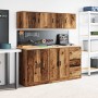 Armarios de pared 2 uds para garaje madera antigua madera by , Armarios industriales - Ref: Foro24-860640, Price: 60,46 €, Di...