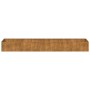 Jardinera oxidada acero corten 360x80x40 cm von , Töpfe und Pflanzgefäße - Ref: Foro24-860772, Preis: 189,29 €, Rabatt: %