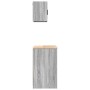 Armarios 2 uds para garaje madera ingeniería gris sonoma by , Armarios industriales - Ref: Foro24-3328283, Price: 101,72 €, D...