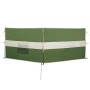 Cortaviento de camping impermeable verde 344x120 cm de , Paravientos - Ref: Foro24-4009651, Precio: 26,50 €, Descuento: %