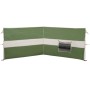 Cortaviento de camping impermeable verde 344x120 cm de , Paravientos - Ref: Foro24-4009651, Precio: 26,50 €, Descuento: %