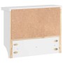 Perchero de pared SANDNES madera maciza pino blanco 45x12x35cm von , Hut- und Garderobenständer - Ref: Foro24-4010453, Preis:...