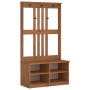 Perchero de entrada SANDENS madera maciza de pino 87x40x159,5cm von , Bänke für Hallen und Lager - Ref: Foro24-4010487, Preis...