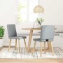 Sillas de comedor giratorias 2 unidades tela gris claro von , Essstühle - Ref: Foro24-4101121, Preis: 103,64 €, Rabatt: %