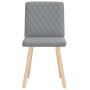 Sillas de comedor giratorias 2 unidades tela gris claro von , Essstühle - Ref: Foro24-4101121, Preis: 103,64 €, Rabatt: %