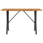 Sofá jardín de 3 plazas con cojín y mesa negro ratán sintético by , Outdoor sofas - Ref: Foro24-4103854, Price: 276,70 €, Dis...