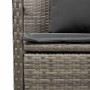 Banco de jardín con almacenaje y cojín gris ratán sintético by , garden benches - Ref: Foro24-4104213, Price: 246,85 €, Disco...