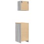 Armarios 2 uds para garaje madera ingeniería gris sonoma von , Armarios industriales - Ref: Foro24-3328274, Preis: 82,04 €, R...