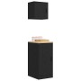 Armarios 2 uds para garaje madera de ingeniería negro by , Armarios industriales - Ref: Foro24-3328297, Price: 95,97 €, Disco...