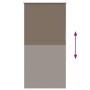 Estor Enrollable Opaco Color Café 65x175 cm Tela Ancho 60,7cm by , Blinds and blinds - Ref: Foro24-4011017, Price: 16,64 €, D...