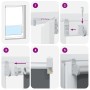Estor Enrollable Opaco Color Café 125x175 cm Tela Ancho 121,6cm von , Jalousien und Jalousien - Ref: Foro24-4011029, Preis: 2...