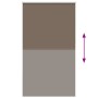 Estor Enrollable Opaco Color Café 135x210cm Tela Ancho 131,6cm by , Blinds and blinds - Ref: Foro24-4011057, Price: 31,59 €, ...