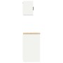 Armarios 2 uds para garaje madera de ingeniería blanco by , Armarios industriales - Ref: Foro24-3328260, Price: 67,80 €, Disc...