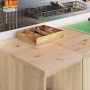 Armarios 2 uds para garaje madera de ingeniería roble sonoma by , Armarios industriales - Ref: Foro24-3328262, Price: 66,76 €...