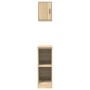 Armarios 2 uds para garaje madera de ingeniería roble sonoma by , Armarios industriales - Ref: Foro24-3328262, Price: 66,76 €...