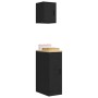 Armarios 2 uds para garaje madera de ingeniería negro de , Armarios industriales - Ref: Foro24-3328288, Precio: 78,37 €