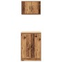 Armarios 2 uds para garaje madera ingeniería antigua madera by , Armarios industriales - Ref: Foro24-3328312, Price: 121,65 €...