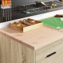 Armarios 2 uds para garaje madera de ingeniería roble sonoma by , Armarios industriales - Ref: Foro24-3328325, Price: 114,65 ...