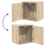 Armarios 2 uds para garaje madera de ingeniería roble sonoma by , Armarios industriales - Ref: Foro24-3328325, Price: 114,65 ...