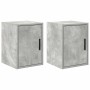 Armarios de pared 2 uds para garaje madera de ingeniería de , Armarios industriales - Ref: Foro24-860614, Precio: 40,09 €, De...