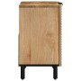 Armario de lavabo de baño madera maciza mango marrón 62x33x58cm by , Bathroom furniture - Ref: Foro24-4017739, Price: 144,06 ...