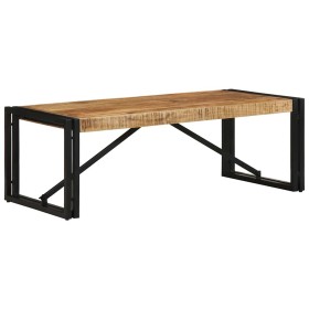 Mesa de centro de madera maciza de mango rugosa 100x50x35 cm von , Couchtisch - Ref: Foro24-4016673, Preis: 98,80 €, Rabatt: %