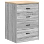 Garage Cabinets 6 pcs Grey Sonoma Engineered Wood by , Armarios industriales - Ref: Foro24-3328346, Price: 424,31 €, Discount: %